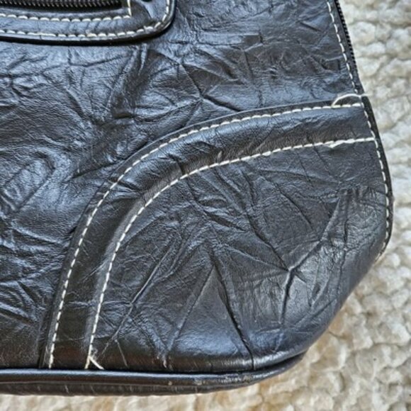 Stone & Company Crossbody Bag Women' Brown Shoulder Purse Boho Hobo Southwestern - Picture 6 of 11